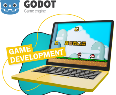 Godot.  Основа создания легендарных игр - КИБЕРшкола программирования для детей, компьютерные курсы для школьников, начинающих и подростков - KIBERone г. Мурманск