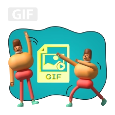 Gif-анимация - КИБЕРшкола программирования для детей, компьютерные курсы для школьников, начинающих и подростков - KIBERone г. Мурманск