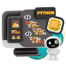 Мой первый сайт с мозгами: Python + AI - КИБЕРшкола программирования для детей, компьютерные курсы для школьников, начинающих и подростков - KIBERone г. Мурманск