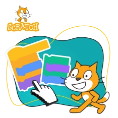 Scratch. Продвинутый уровень – создаём игры, как маленькие разработчики! - КИБЕРшкола программирования для детей, компьютерные курсы для школьников, начинающих и подростков - KIBERone г. Мурманск