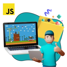 JavaScript + AI. Проектное обучение + геймификация + AI-помощники - КИБЕРшкола программирования для детей, компьютерные курсы для школьников, начинающих и подростков - KIBERone г. Мурманск